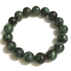 Mikol Marmi - Emerald Green Gemstone Marble Beaded Bracialet - Real Marble - Mikol Marmi Collection - Avvenice