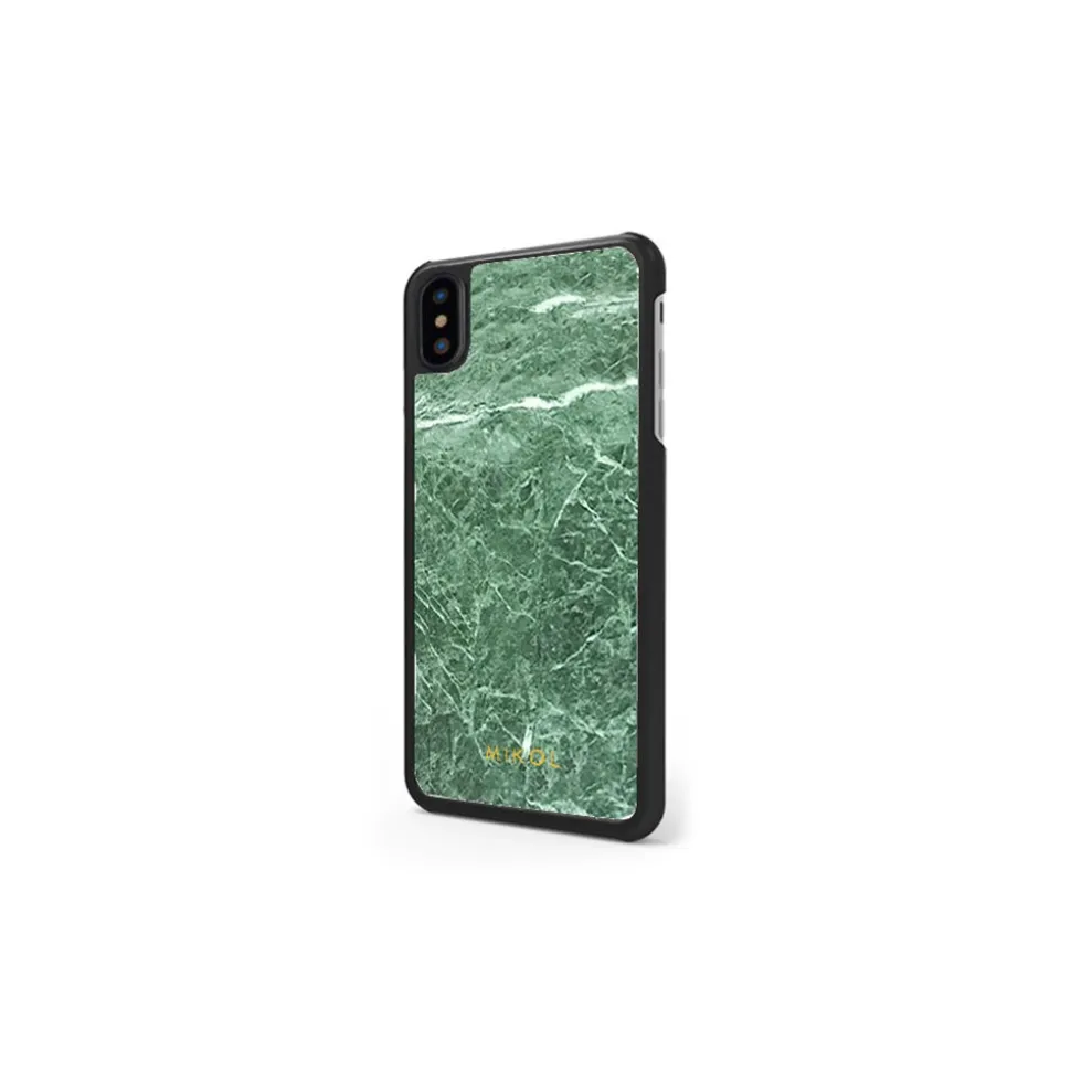 Mikol Marmi - Emerald Green Marble iPhone Case - iPhone 8 Plus / 7 Plus - Real Marble Cover - Apple - Mikol Marmi Collection - Avvenice