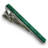 Mikol Marmi - Emerald Green Gemstone Marble Tie Bar - Real Marble - Mikol Marmi Collection - Avvenice