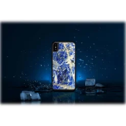 Mikol Marmi - Laguna Blue Marble iPhone Case - iPhone XS Max - Real Marble Case - iPhone Cover - Apple - Mikol Marmi Collection - Avvenice