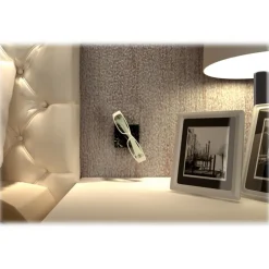 Mikol Marmi - Marquina Black Marble Wall Magnet - Real Marble - Desk Supplies - Mikol Marmi Collection - Avvenice