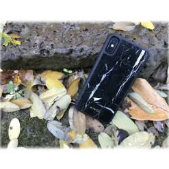 Mikol Marmi - Marquina Black Marble iPhone Case - iPhone 11 Pro Max - Real Marble - iPhone Cover - Apple - Exclusive Collection - Avvenice