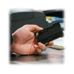 Mikol Marmi - Sahara Gold Gemstone Marble Minimalist Wallet - Credit Cards Holder - Real Marble - Mikol Marmi Collection - Avvenice