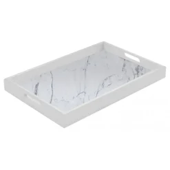 Mikol Marmi - White Carrara Marble Trays - Medium - Real Marble - Living - Mikol Marmi Collection - Avvenice