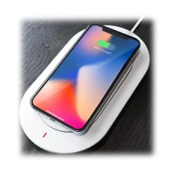 MiPow - Power Cube X - White - Wireless Portable Batteries - Portable Charger For Apple and Samsung Devices - 5000 mAh - Avvenice