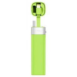 MiPow - Power Tube 3000l - Green - Portable Batteries - Portable Charger For Apple Devices with App Control - 3000 mAh - Avvenice