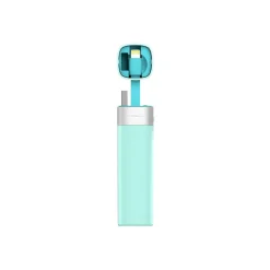 MiPow - Power Tube 3000l - Light Blue - Portable Batteries - Portable Charger For Apple Devices with App Control - 3000 mAh - Avvenice