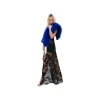 Miriam Tirinzoni - Shawl - Electric Blue - Shawl - Luxury Exclusive Collection - Avvenice