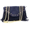 Miriam Tirinzoni - Suede Leather Bag - Gradient Purple - Bags - Luxury Exclusive Collection - Avvenice