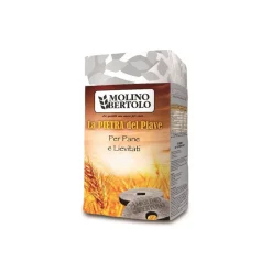 Molino Bertolo - La Pietra del Piave® Bread and Risen - Soft Wheat Flour Type 1 - 1 Kg - Avvenice