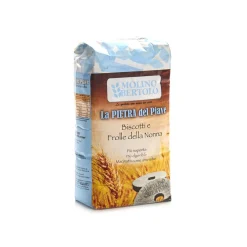 Molino Bertolo - La Pietra del Piave® Biscuits and Shortcrust - Soft Wheat Flour Type 1 - 5 Kg - Avvenice