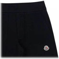 Moncler - Black Logo Patch Shorts - Moncler Exclusive Luxury Collection - Avvenice