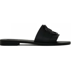 Moncler - Black Mon Slides - Moncler Exclusive Luxury Collection - Avvenice