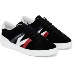 Moncler - Black Monaco M Sneakers - Moncler Exclusive Luxury Collection - Avvenice