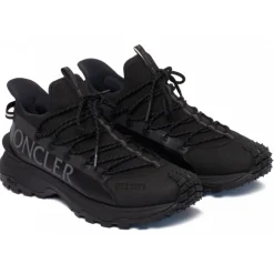 Moncler - Black Trailgrip Lite 2 Sneakers - Moncler Exclusive Luxury Collection - Avvenice