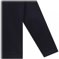 Moncler - Dark Blue Logo Print T-Shirt - Moncler Exclusive Luxury Collection - Avvenice