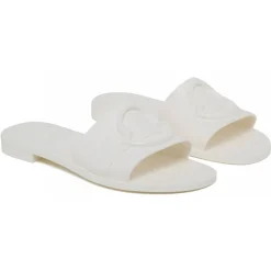 Moncler - Moncler White Mon Slides - Moncler Exclusive Luxury Collection - Avvenice