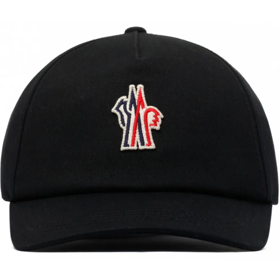 Moncler Grenoble - Black Baseball Cap - Moncler Grenoble Exclusive Luxury Collection - Avvenice