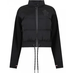 Moncler Grenoble - Black Zip Up Cardigan - Moncler Grenoble Exclusive Luxury Collection - Avvenice