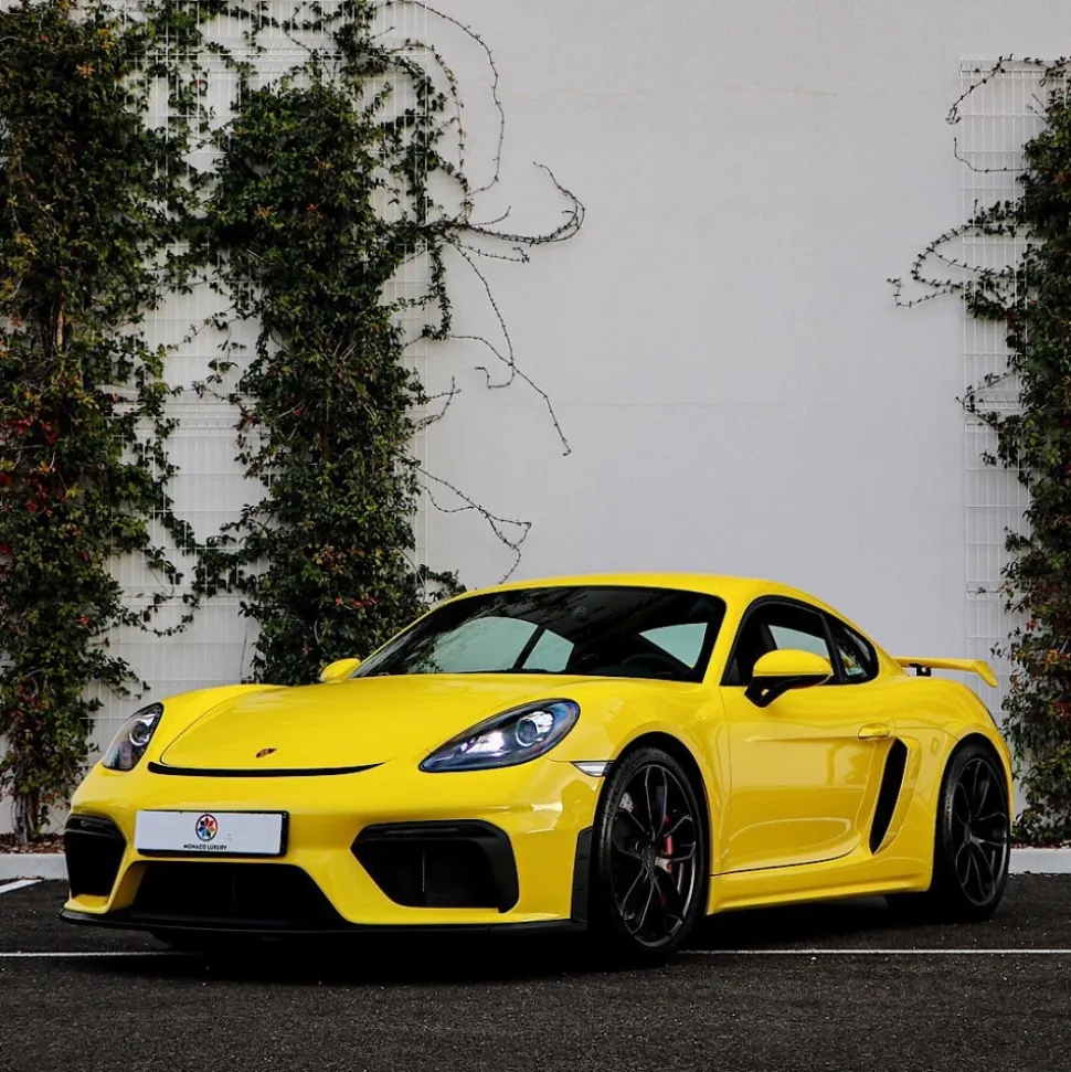 Monte Carlo Travel 1985 - Porsche 718 Cayman GT4 - Supercar - Monte-Carlo - Cannes - Exclusive Luxury - Avvenice