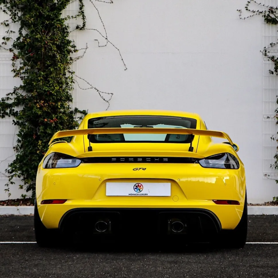 Monte Carlo Travel 1985 - Porsche 718 Cayman GT4 - Supercar - Monte-Carlo - Cannes - Exclusive Luxury - Avvenice