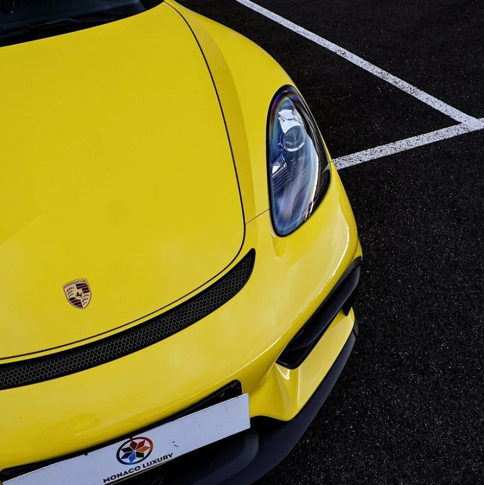 Monte Carlo Travel 1985 - Porsche 718 Cayman GT4 - Supercar - Monte-Carlo - Cannes - Exclusive Luxury - Avvenice