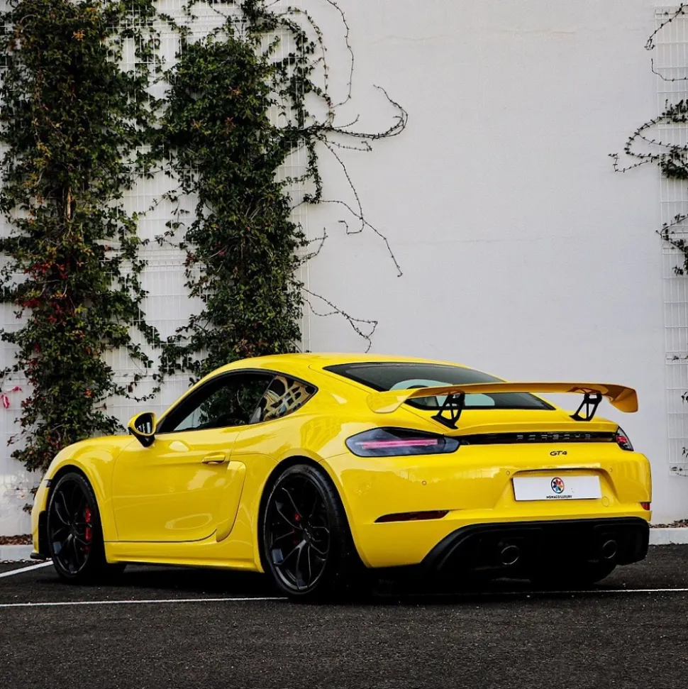 Monte Carlo Travel 1985 - Porsche 718 Cayman GT4 - Supercar - Monte-Carlo - Cannes - Exclusive Luxury - Avvenice
