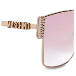 Moschino - Bijou Chain Sunglasses - Pale Pink - Moschino Eyewear - Avvenice