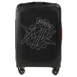 MV Augusta - TecknoMonster - Logo Carbon Suitcase Large - Trolley - Aeronautical Carbon Trolley Suitcase - Avvenice