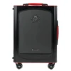 MV Augusta - TecknoMonster - TecknoMonster Titanium Suitcase With Flap - Trolley - Aeronautical Carbon Trolley Suitcase - Avvenice