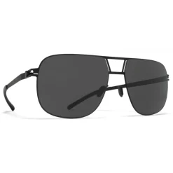 Mykita - Al - NO1 - Dark Grey Black - Metal Collection - Sunglasses - Mykita Eyewear - Avvenice