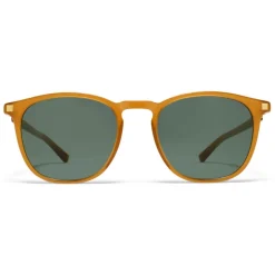 Mykita - Aluki - Lite - Dark Amber Dark Green - Acetate Collection - Sunglasses - Mykita Eyewear - Avvenice