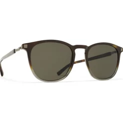 Mykita - Aluki - Lite - Shiny Graphite Green - Acetate Collection - Sunglasses - Mykita Eyewear - Avvenice