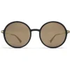 Mykita - Anana - Lite - Black Gold Grey - Acetate Collection - Sunglasses - Mykita Eyewear - Avvenice