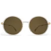 Mykita - Anana - Lite - Champagne Gold Brown - Acetate Collection - Sunglasses - Mykita Eyewear - Avvenice