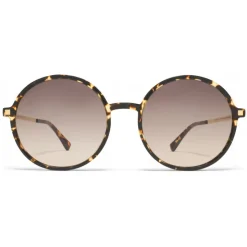 Mykita - Anana - Lite - Glossy Gold Brown - Acetate Collection - Sunglasses - Mykita Eyewear - Avvenice
