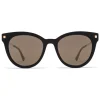 Mykita - Anik - Lite - Black Gold Grey - Acetate Collection - Sunglasses - Mykita Eyewear - Avvenice