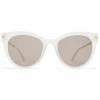Mykita - Anik - Lite - Lemon Sorbet Smoke Brown - Acetate Collection - Sunglasses - Mykita Eyewear - Avvenice