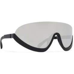 Mykita - Blaze - Mykita & Bernhard Willhelm - Black Silver - Mylon Collection - Sunglasses - Mykita Eyewear - Avvenice