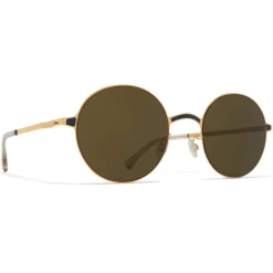 Mykita - Blu - Lite - Gold Indigo Green - Metal Collection - Sunglasses - Mykita Eyewear - Avvenice