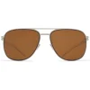Mykita - Caleb - NO1 - Silver Amber Brown - Metal Collection - Sunglasses - Mykita Eyewear - Avvenice