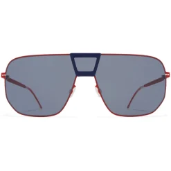 Mykita - Cayenne - Mykita Mylon - Red Dark Blue - Mylon Collection - Sunglasses - Mykita Eyewear - Avvenice