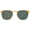 Mykita - Easton - NO1 - Gold Green - Metal Collection - Sunglasses - Mykita Eyewear - Avvenice