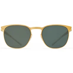 Mykita - Easton - NO1 - Gold Green - Metal Collection - Sunglasses - Mykita Eyewear - Avvenice