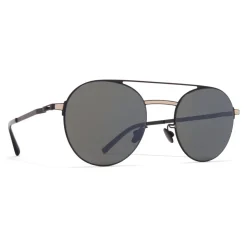 Mykita - Eri - Lite - Black Sand - Metal Collection - Sunglasses - Mykita Eyewear - Avvenice
