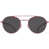 Mykita - Eri - Lite - Rusty Red Dark Grey - Metal Collection - Sunglasses - Mykita Eyewear - Avvenice