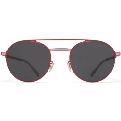 Mykita - Eri - Lite - Rusty Red Dark Grey - Metal Collection - Sunglasses - Mykita Eyewear - Avvenice