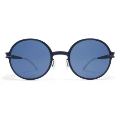 Mykita - Flamingo - Mykita First - Night Blue - Metal Collection - Sunglasses - Mykita Eyewear - Avvenice