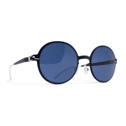 Mykita - Flamingo - Mykita First - Night Blue - Metal Collection - Sunglasses - Mykita Eyewear - Avvenice