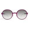 Mykita - Flamingo - Mykita First - Lilac Black - Metal Collection - Sunglasses - Mykita Eyewear - Avvenice